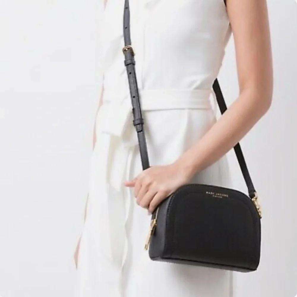 MARC JACOBS PLAYBACK BLACK CROSSBODY BAG - Picture 1 of 7